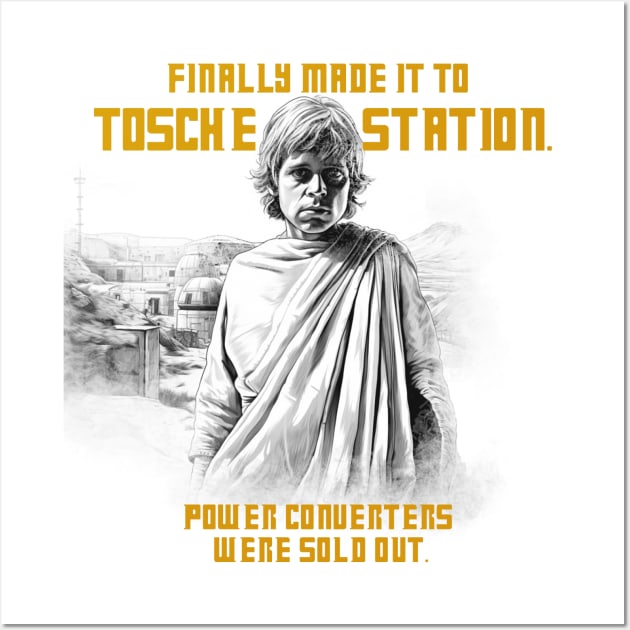 Finally Made it to Tosche Station Wall Art by VelvetEasel